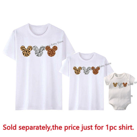 Disney Leopard Mickey Ears T-Shirt