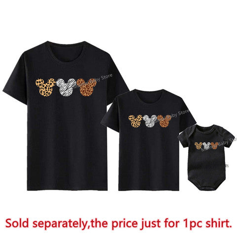 Disney Leopard Mickey Ears T-Shirt