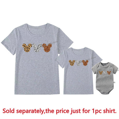 Disney Leopard Mickey Ears T-Shirt