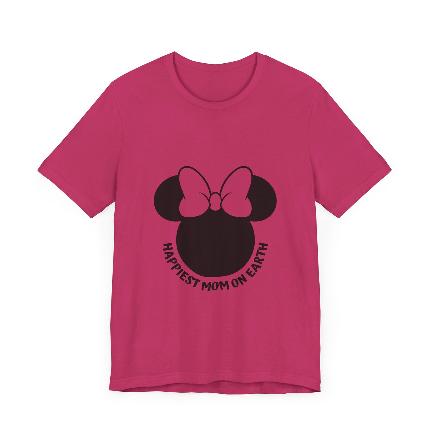 Happiest Mom on Earth Minnie Head T-Shirt