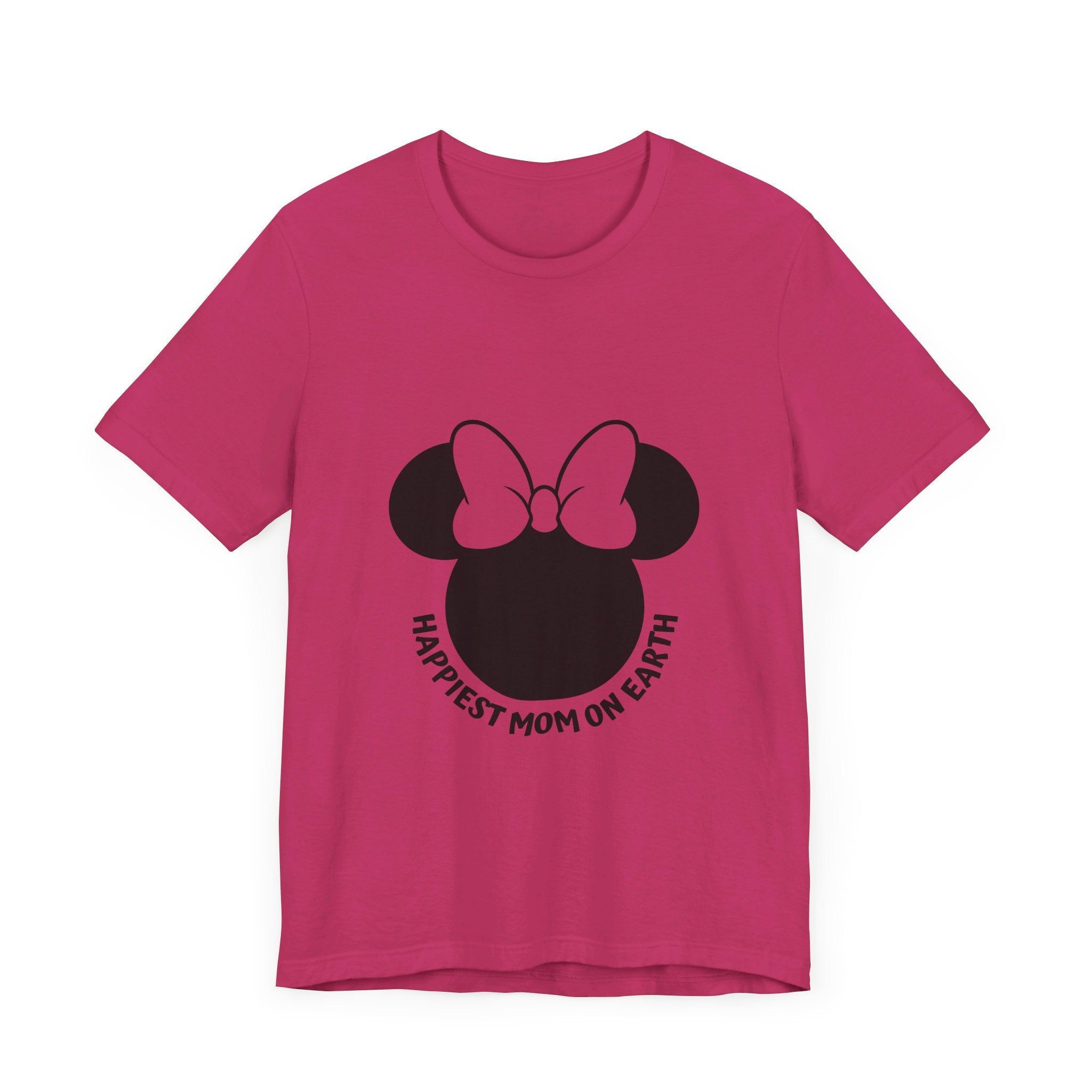 Happiest Mom on Earth Minnie Head T-Shirt