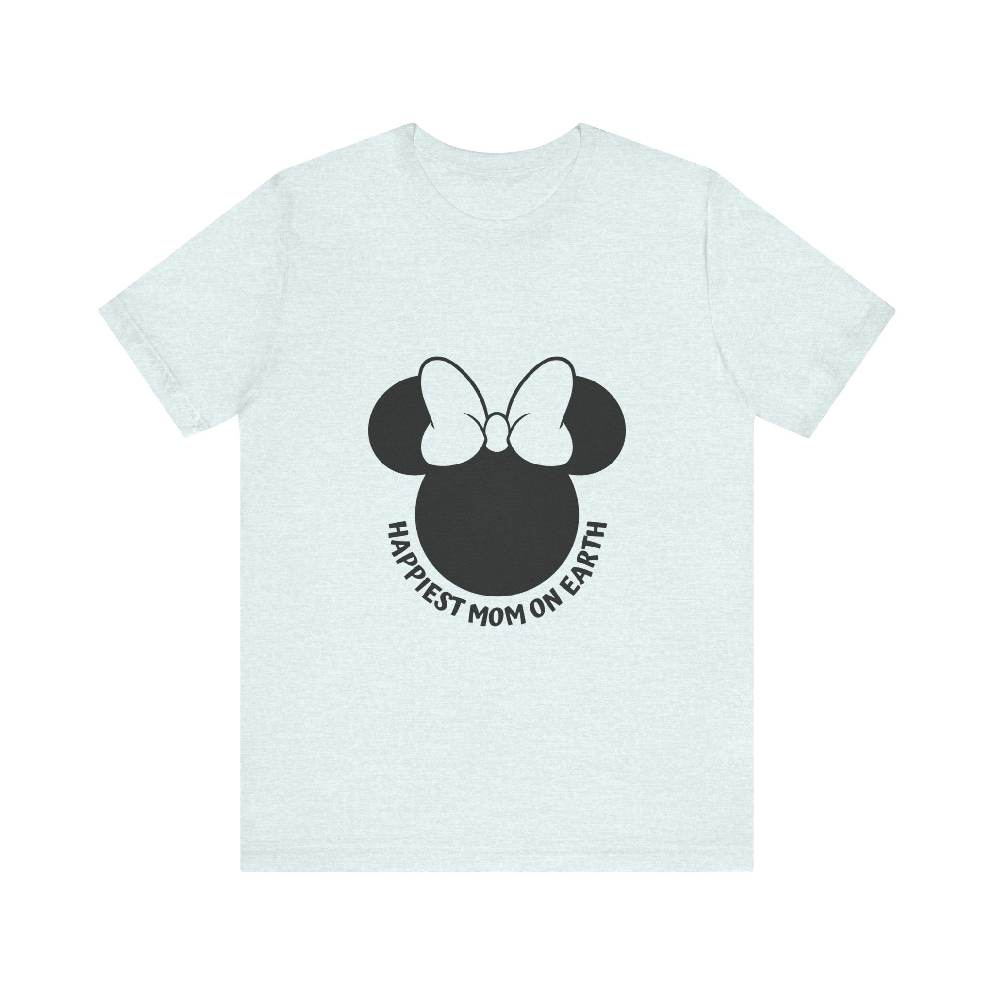 Happiest Mom on Earth Minnie Head T-Shirt