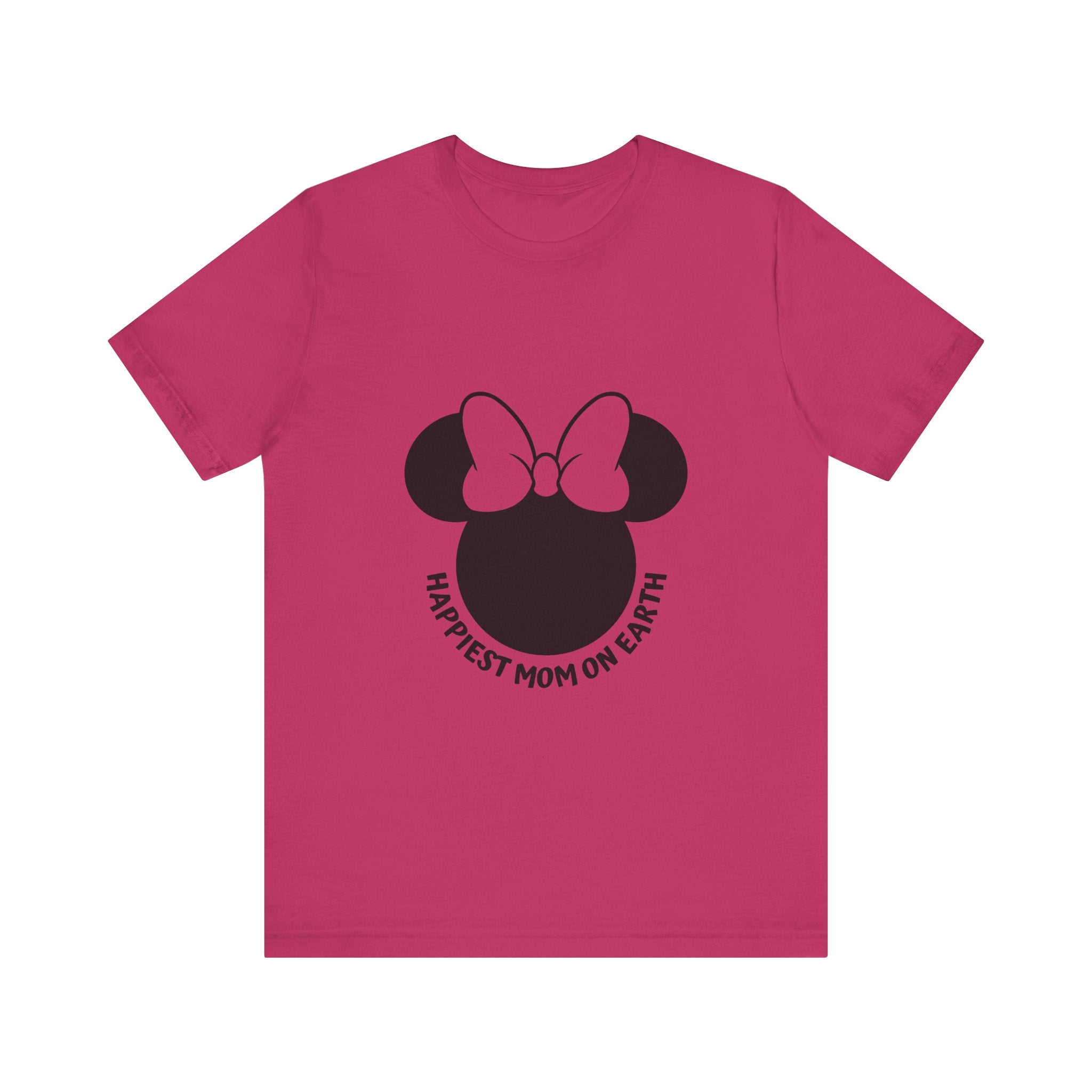 Happiest Mom on Earth Minnie Head T-Shirt