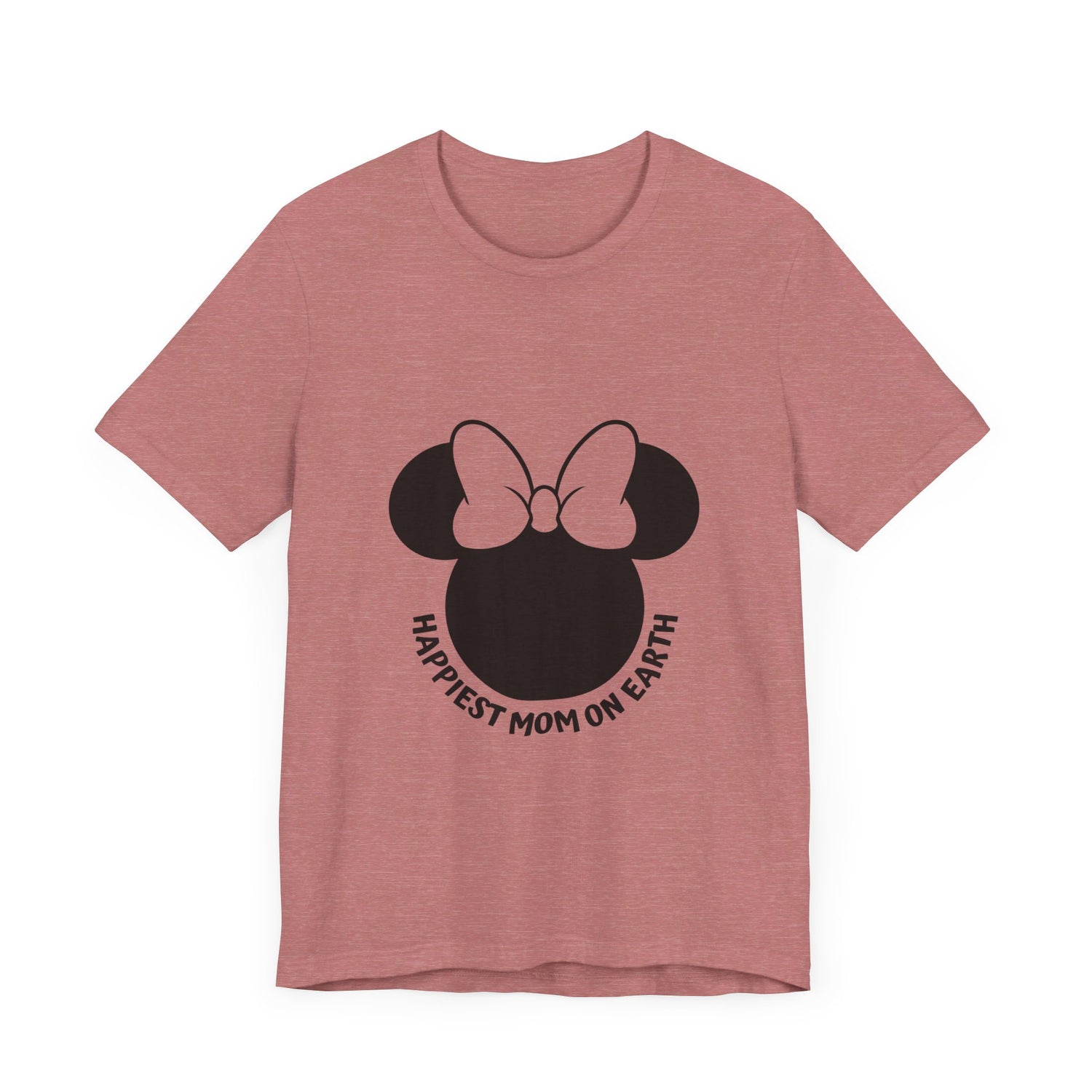 Happiest Mom on Earth Minnie Head T-Shirt