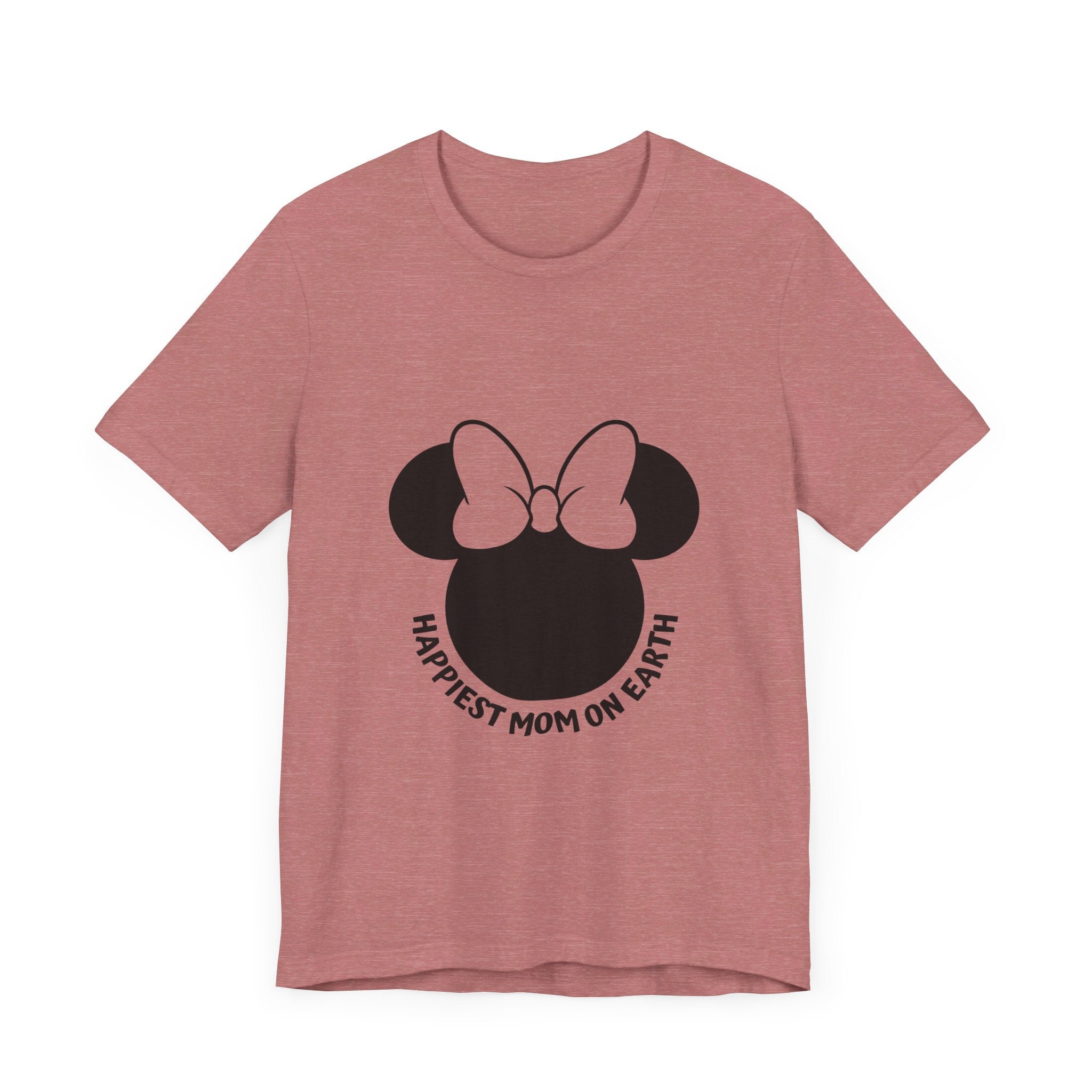 Happiest Mom on Earth Minnie Head T-Shirt