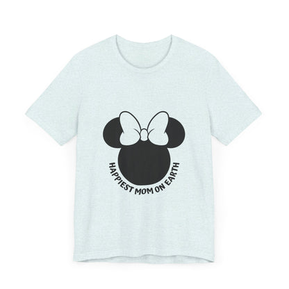 Happiest Mom on Earth Minnie Head T-Shirt