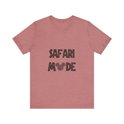 Safari Mode Mickey Head Disney T-Shirt