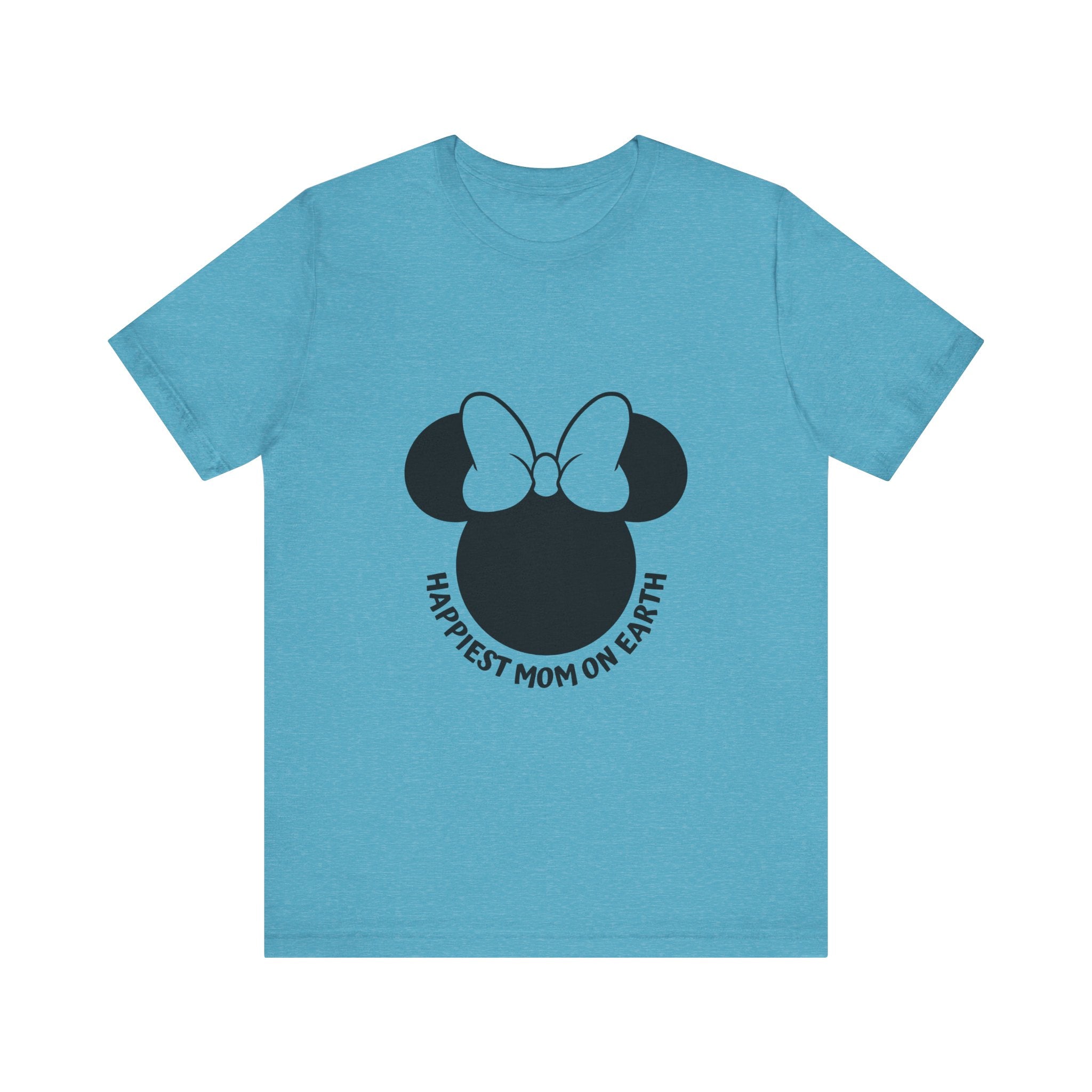 Happiest Mom on Earth Minnie Head T-Shirt