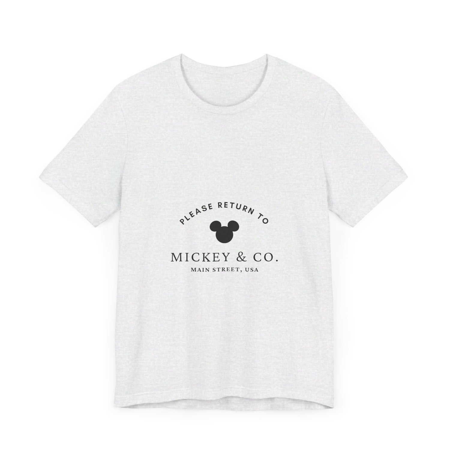 Please Return to Mickey and Co Main Street USA Disney T-Shirt