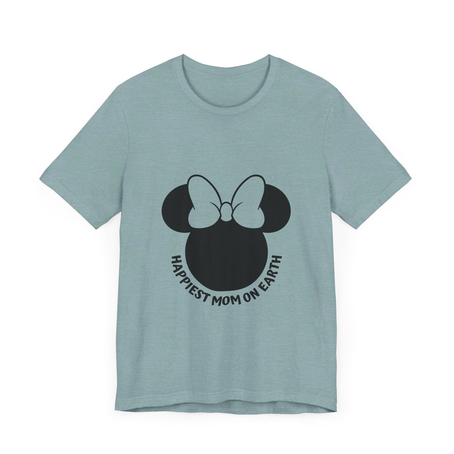 Happiest Mom on Earth Minnie Head T-Shirt