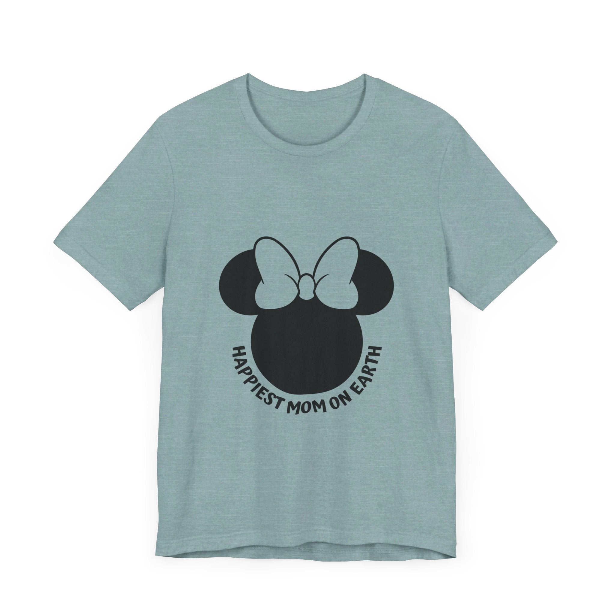 Happiest Mom on Earth Minnie Head T-Shirt