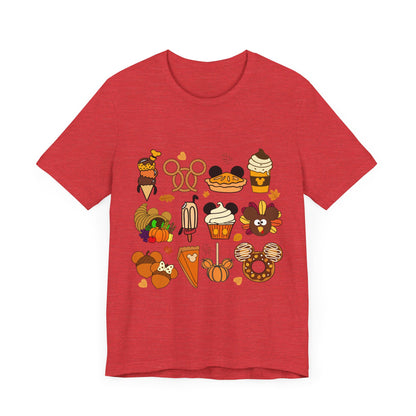 Snacks Fall T-Shirt