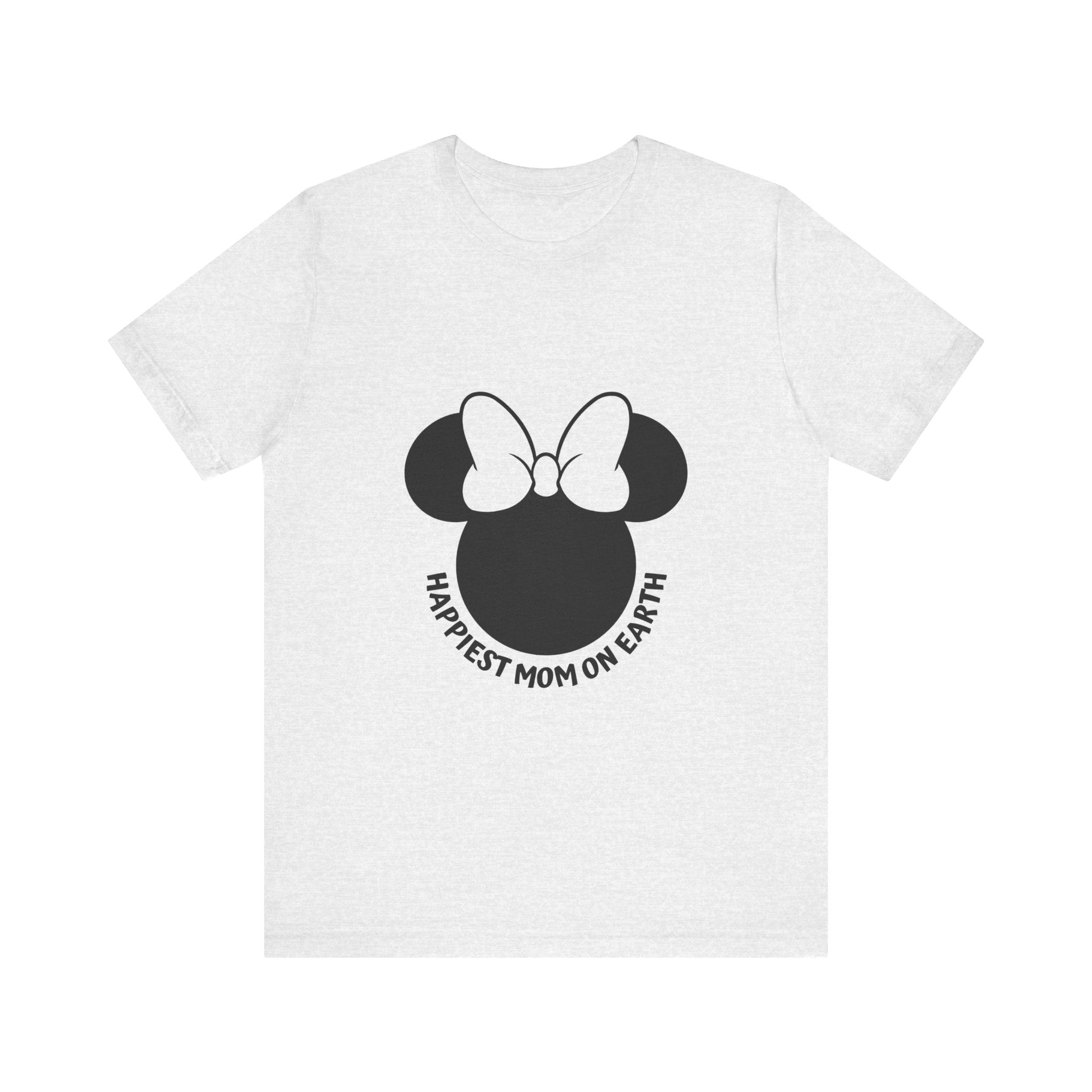 Happiest Mom on Earth Minnie Head T-Shirt