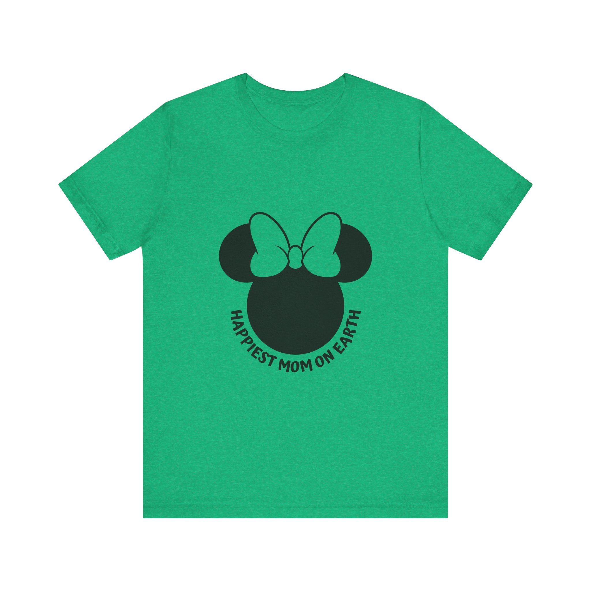 Happiest Mom on Earth Minnie Head T-Shirt