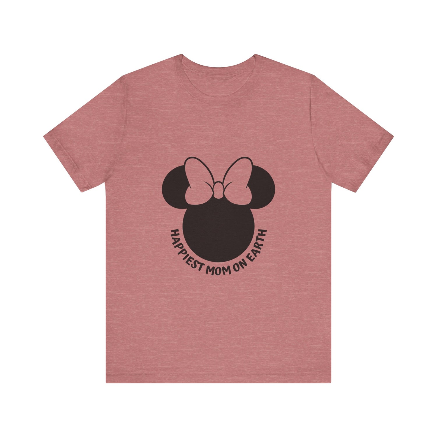 Happiest Mom on Earth Minnie Head T-Shirt