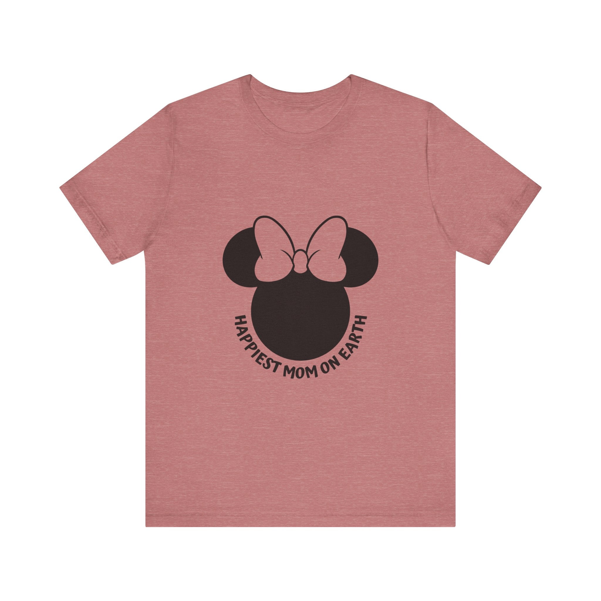 Happiest Mom on Earth Minnie Head T-Shirt