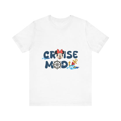 Cruise Mode Cruise Line T-Shirt featuring Captain Minnie