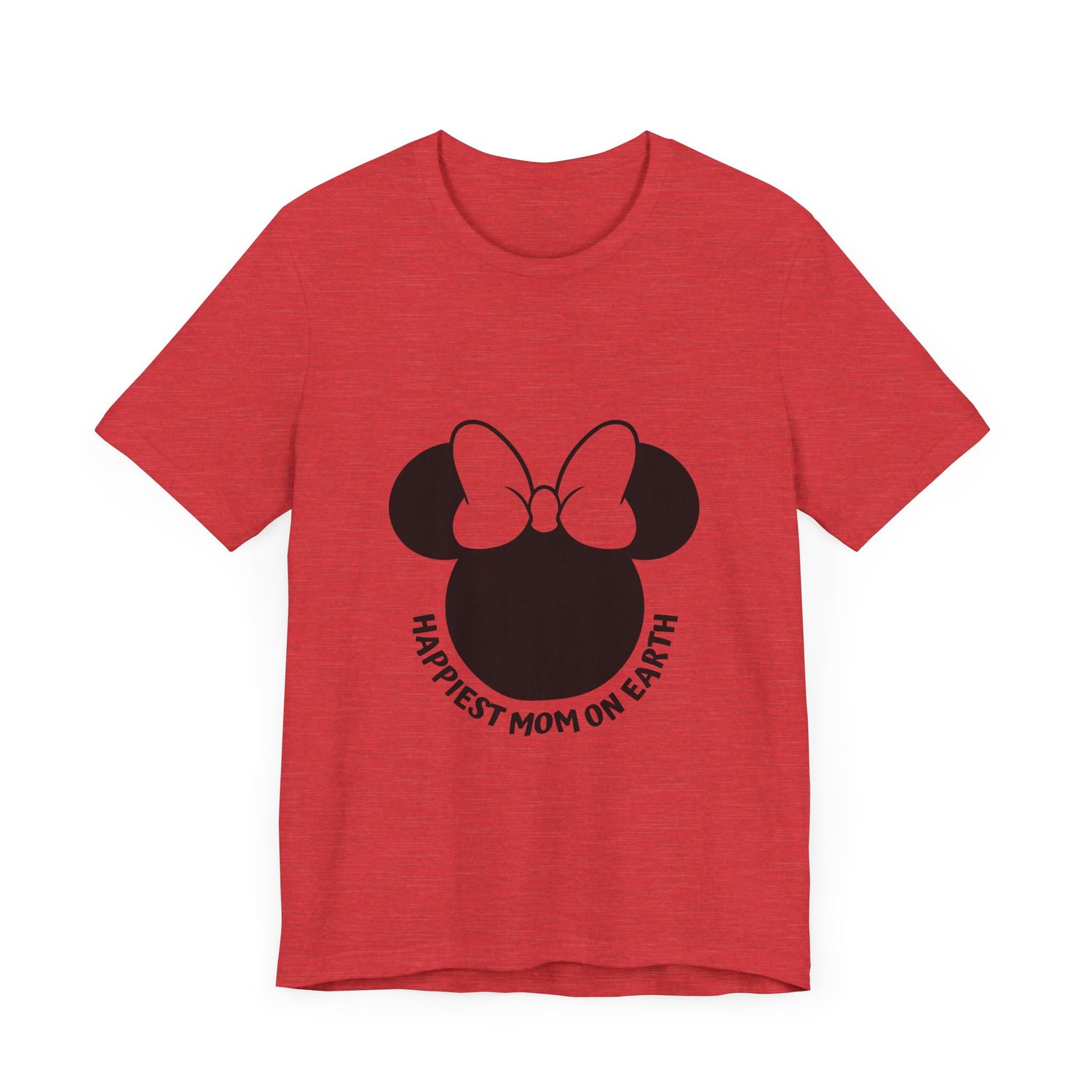 Happiest Mom on Earth Minnie Head T-Shirt