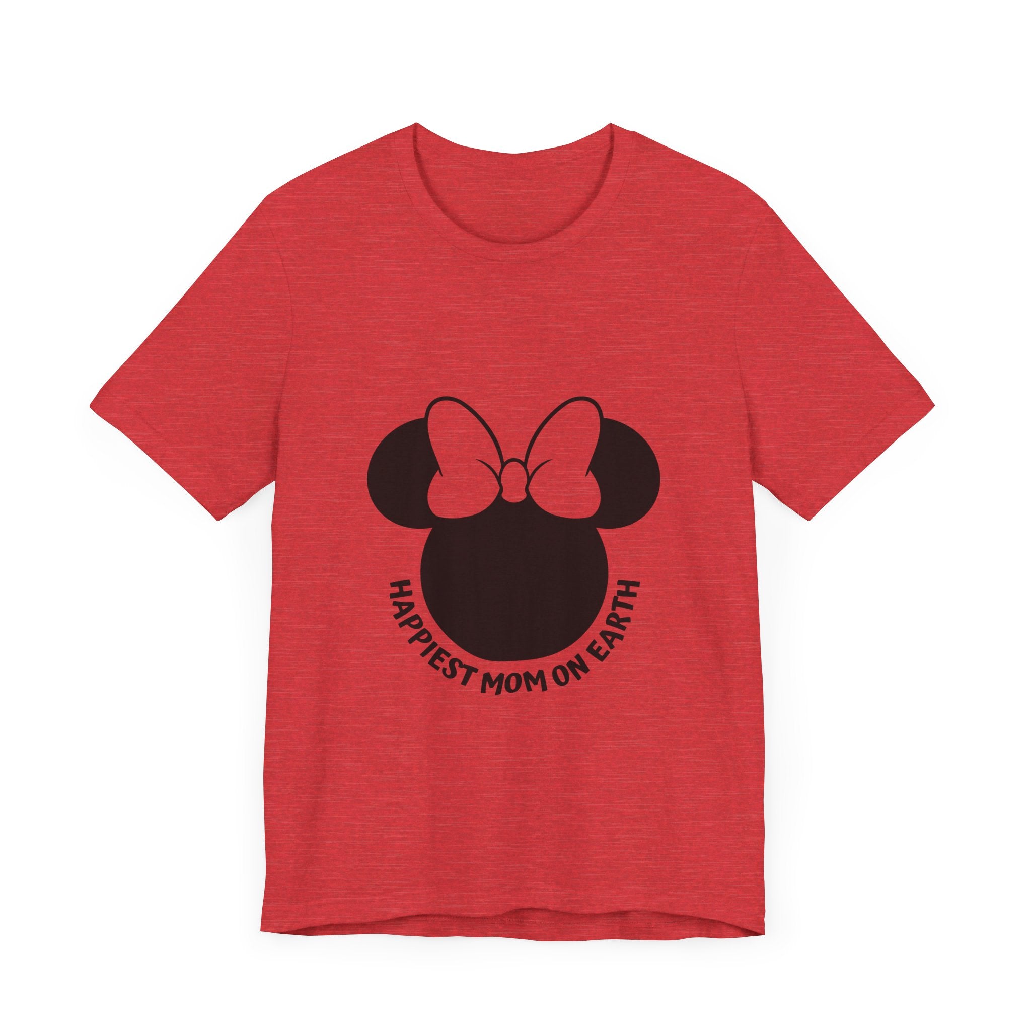 Happiest Mom on Earth Minnie Head T-Shirt