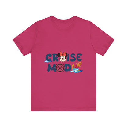 Cruise Mode Cruise Line T-Shirt featuring Captain Minnie