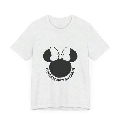 Happiest Mom on Earth Minnie Head T-Shirt