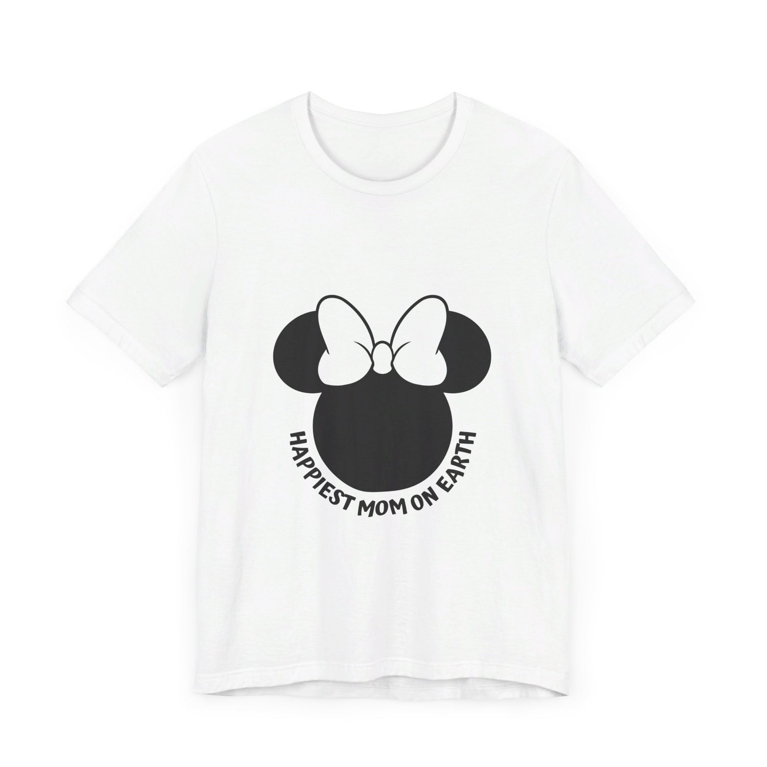 Happiest Mom on Earth Minnie Head T-Shirt