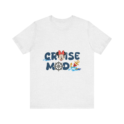 Cruise Mode Cruise Line T-Shirt featuring Captain Minnie