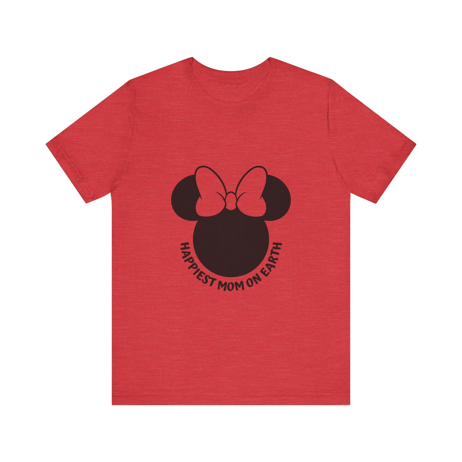 Happiest Mom on Earth Minnie Head T-Shirt