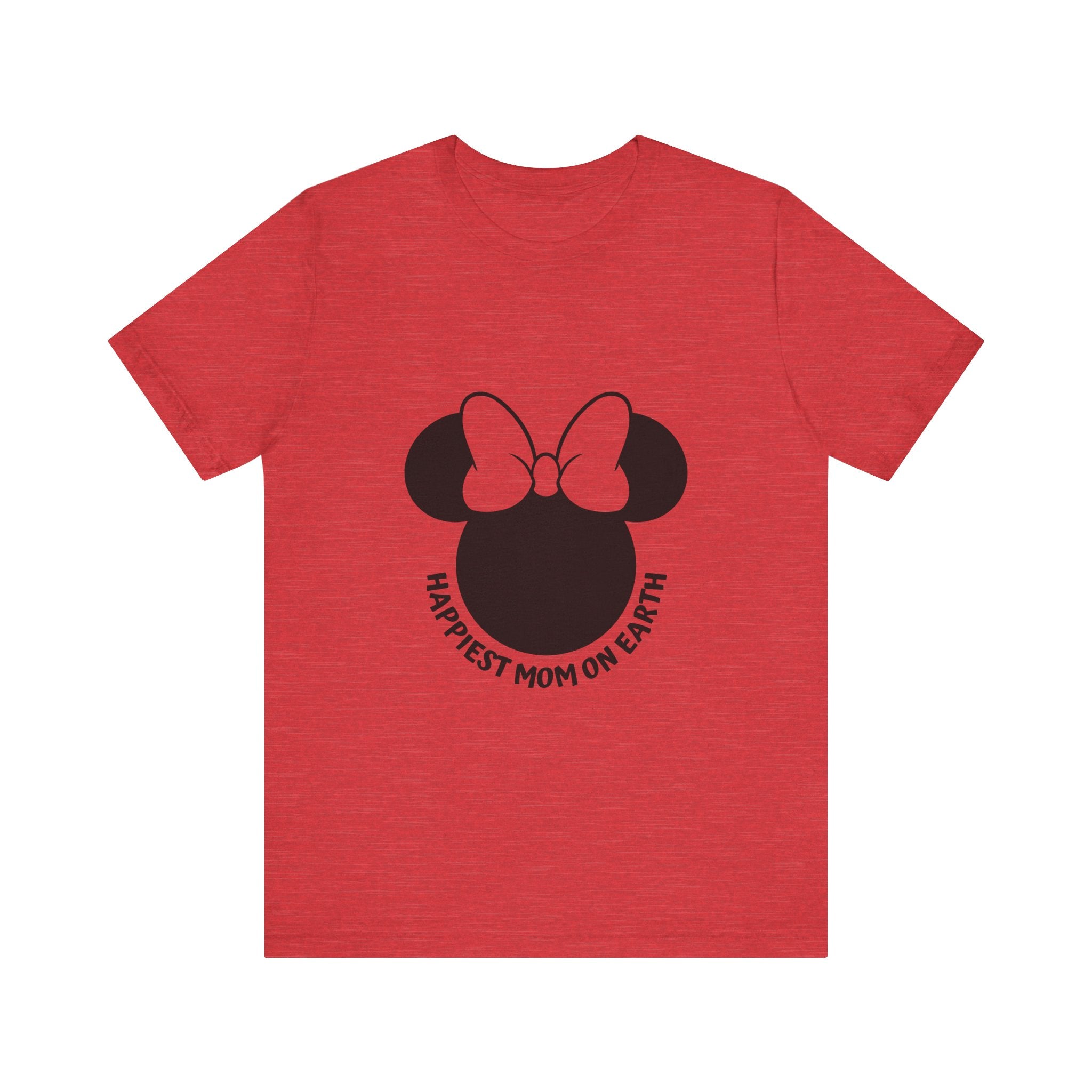 Happiest Mom on Earth Minnie Head T-Shirt