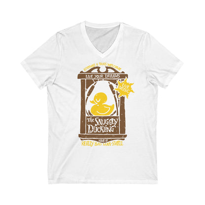 Unisex Jersey Short Sleeve V-Neck Tee