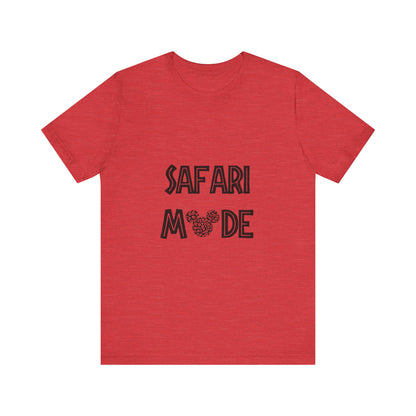 Safari Mode Mickey Head Disney T-Shirt