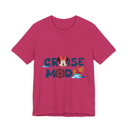 Cruise Mode Cruise Line T-Shirt featuring Captain Minnie