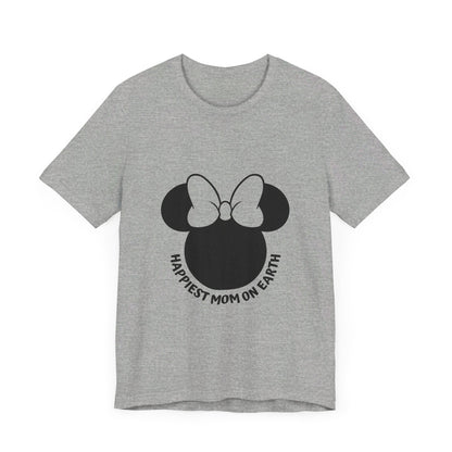 Happiest Mom on Earth Minnie Head T-Shirt