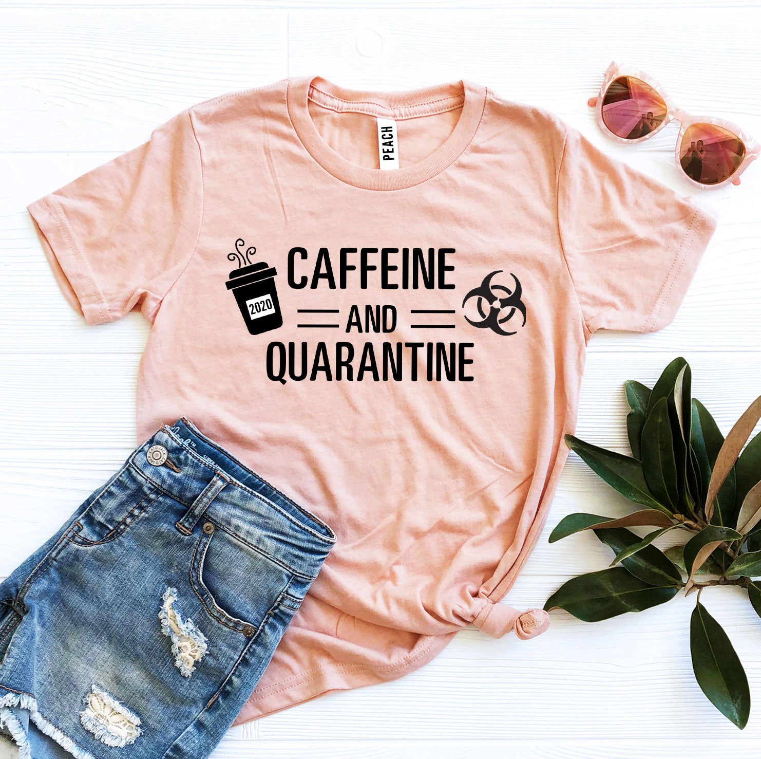 Lightweight Graphic Tees | Quarantine T-shirt | Enchanted Threads