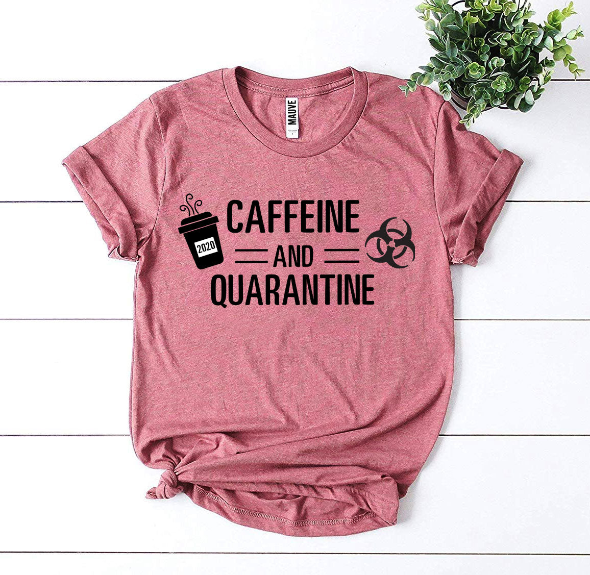 Lightweight Graphic Tees | Quarantine T-shirt | Enchanted Threads