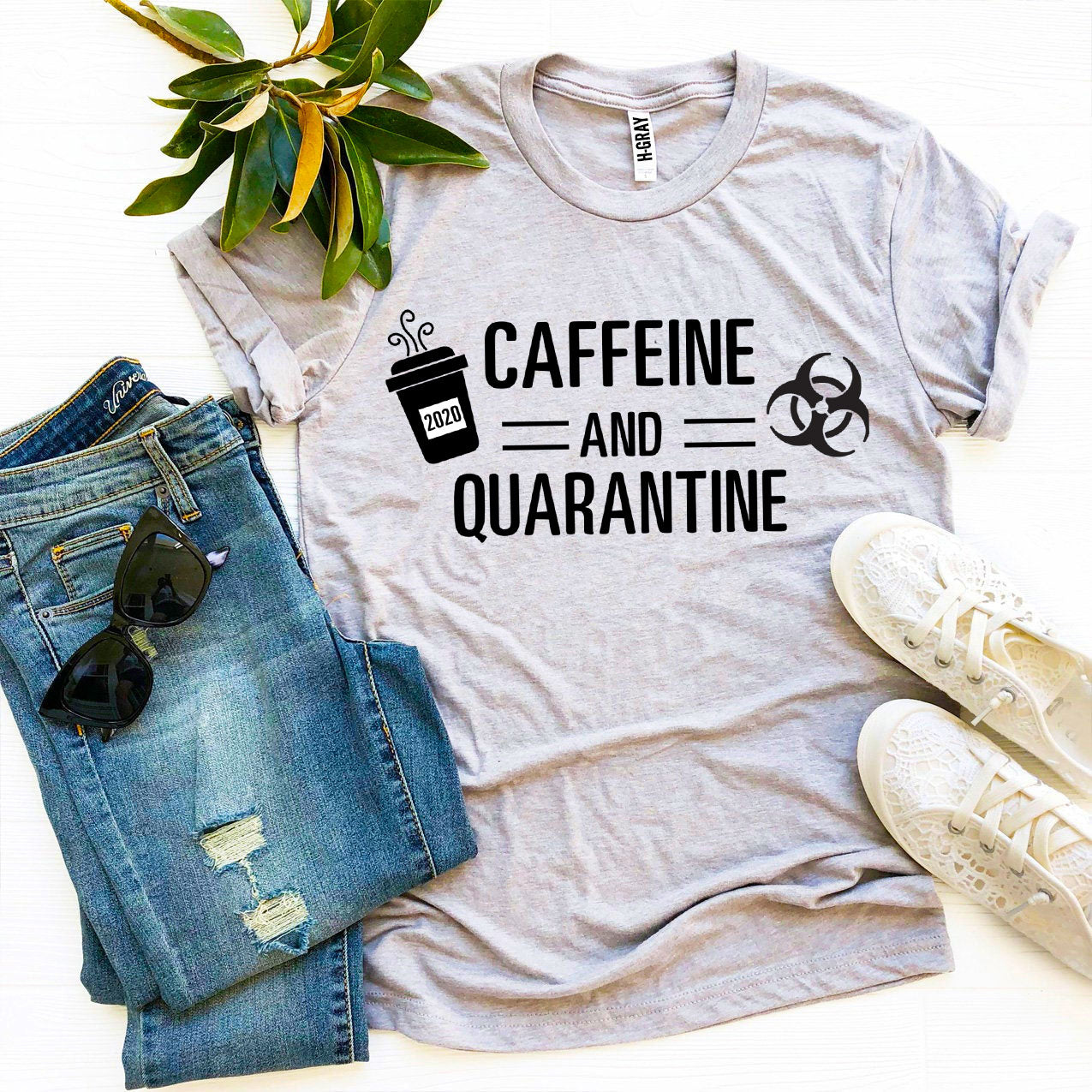 Lightweight Graphic Tees | Quarantine T-shirt | Enchanted Threads
